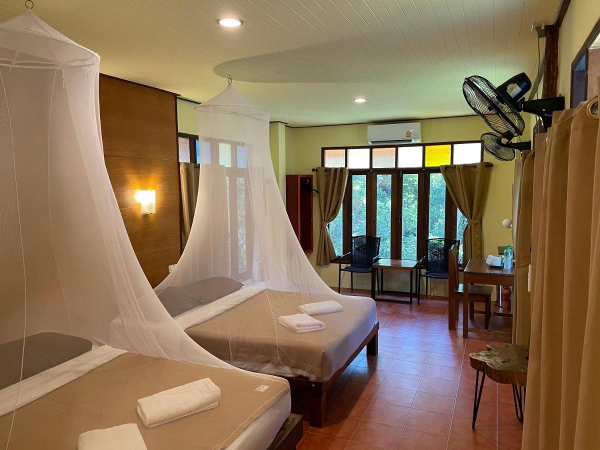 Art'S Riverview Lodge Khao Sok National Park Экстерьер фото