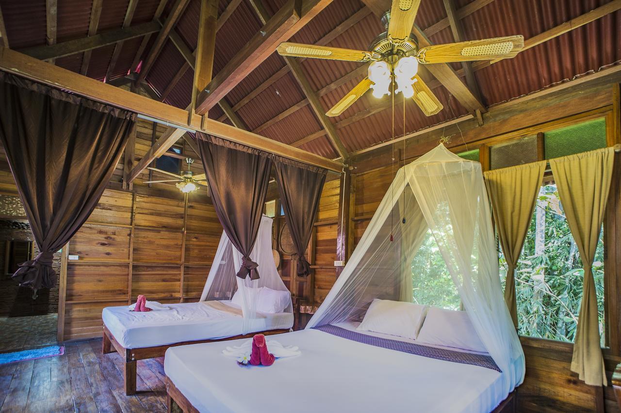 Art'S Riverview Lodge Khao Sok National Park Экстерьер фото