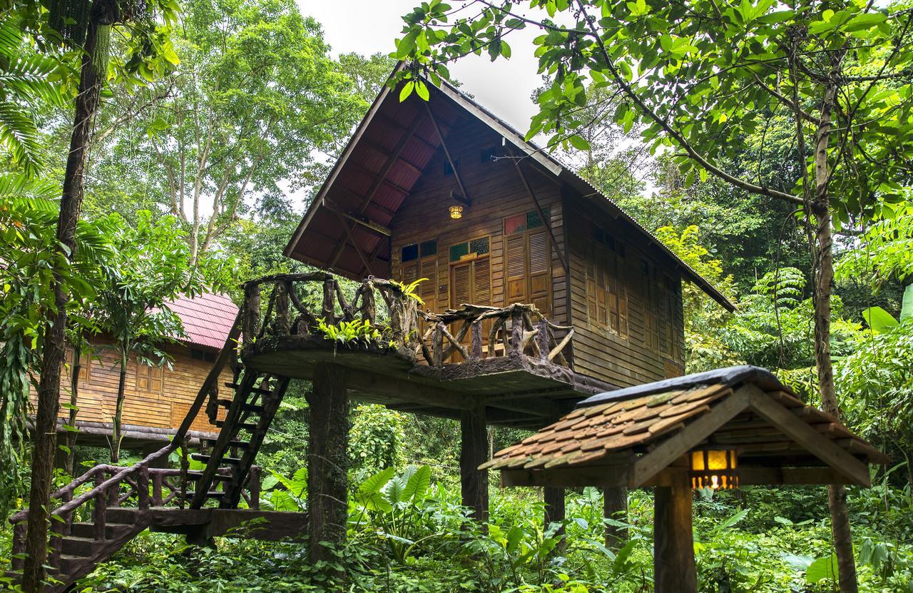 Art'S Riverview Lodge Khao Sok National Park Экстерьер фото