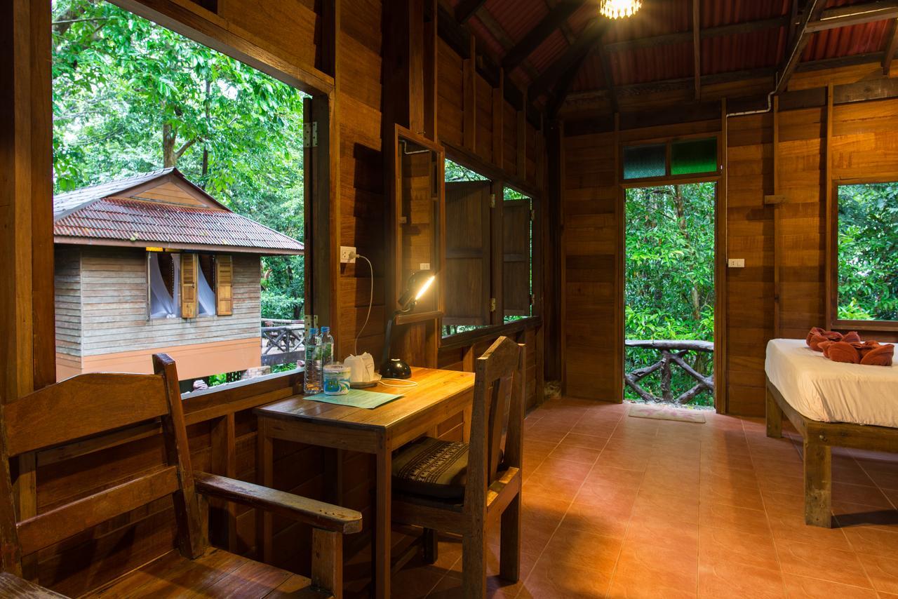 Art'S Riverview Lodge Khao Sok National Park Экстерьер фото